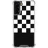 Checkerboard Split Galaxy S21 FE Clear Case